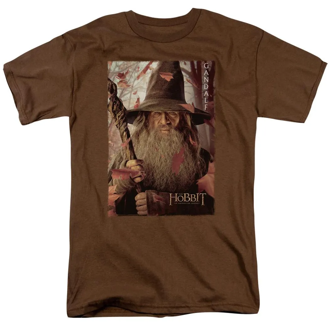 The Hobbit Gadalf Poster Mens T Shirt Coffee