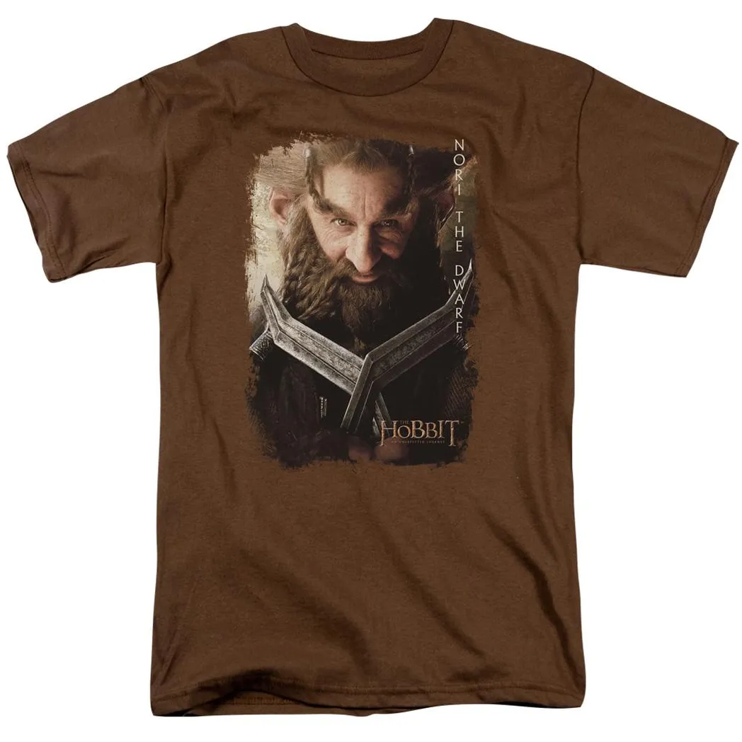 The Hobbit Nori Poster Mens T Shirt Coffee