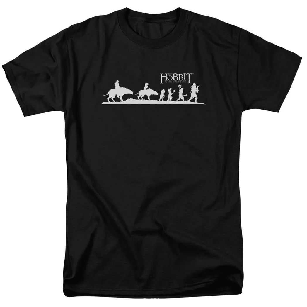 The Hobbit Orc Company Mens T Shirt Black