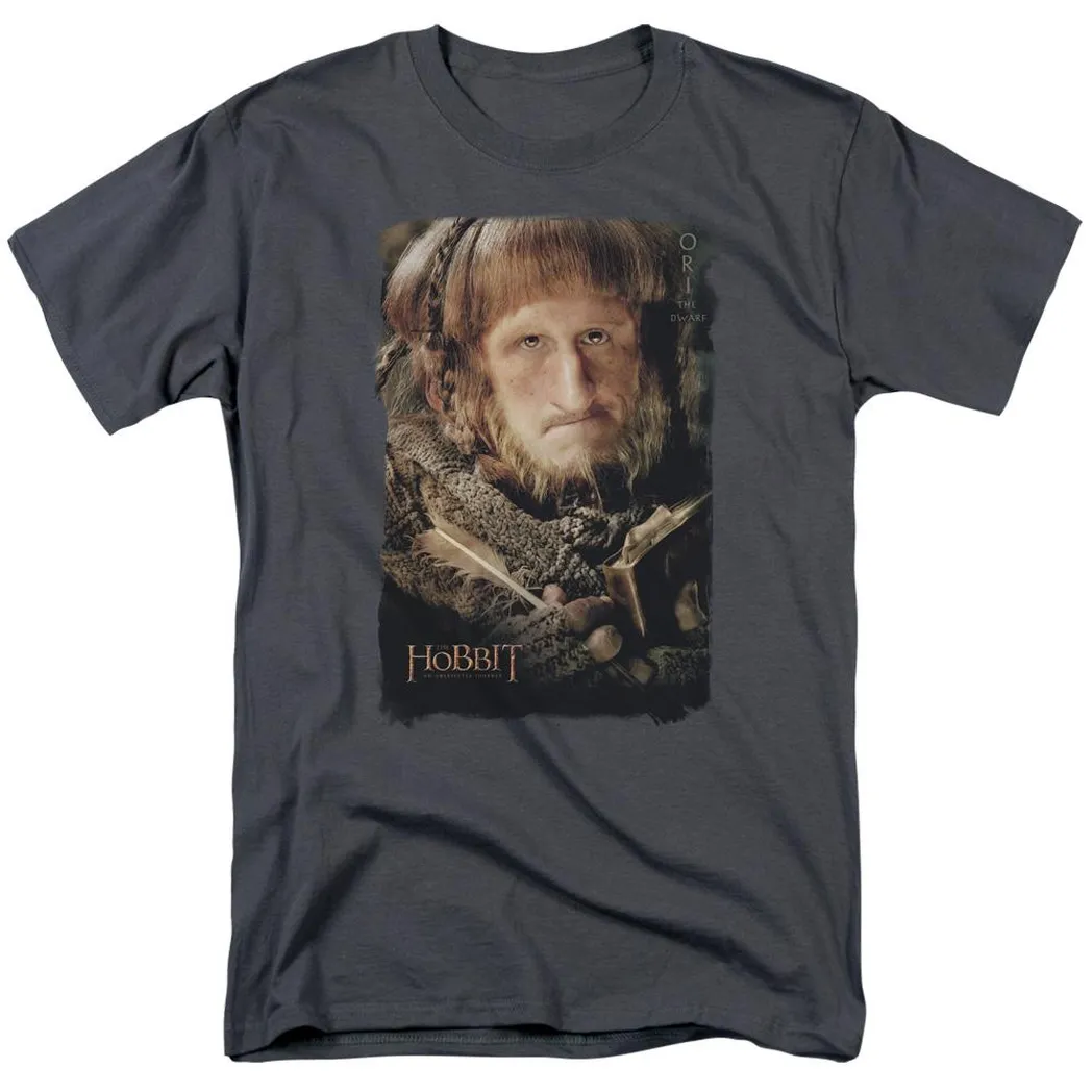 The Hobbit Ori Mens T Shirt Charcoal