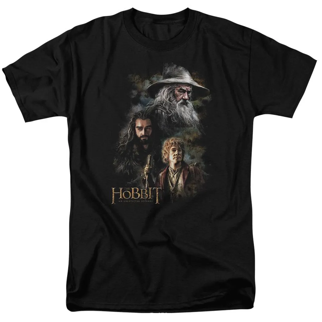 The Hobbit Painting Mens T Shirt Black