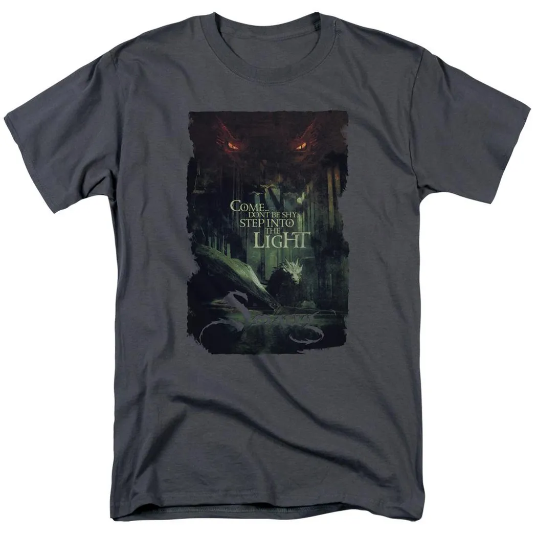 The Hobbit Taunt Mens T Shirt Charcoal