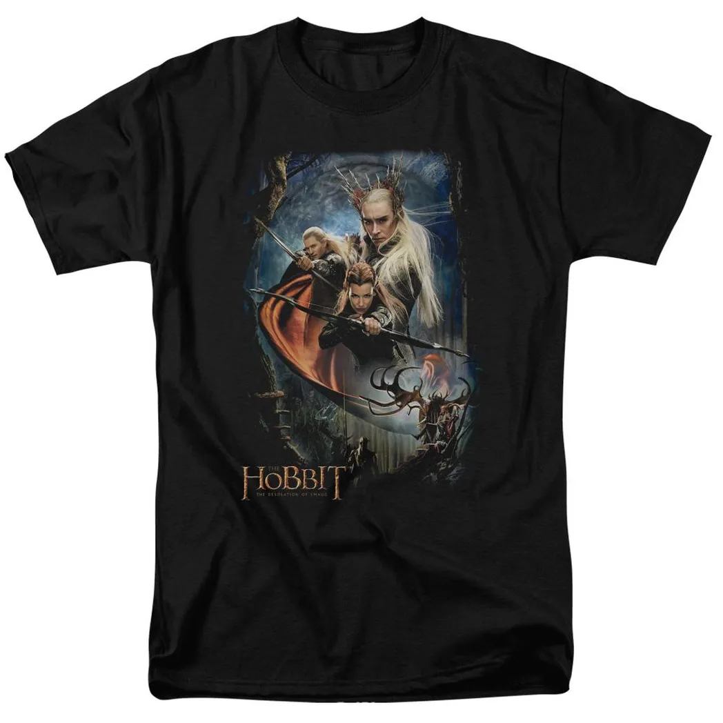 The Hobbit Thranduils Realm Mens T Shirt Black