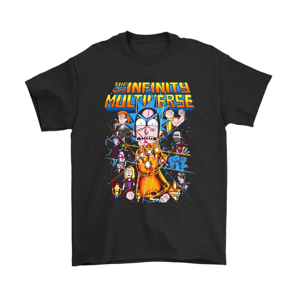 The Infinity Multiverse Thanos Rick Morty Avengers Endgame Unisex T-Shirt, Hoodie, Sweatshirt