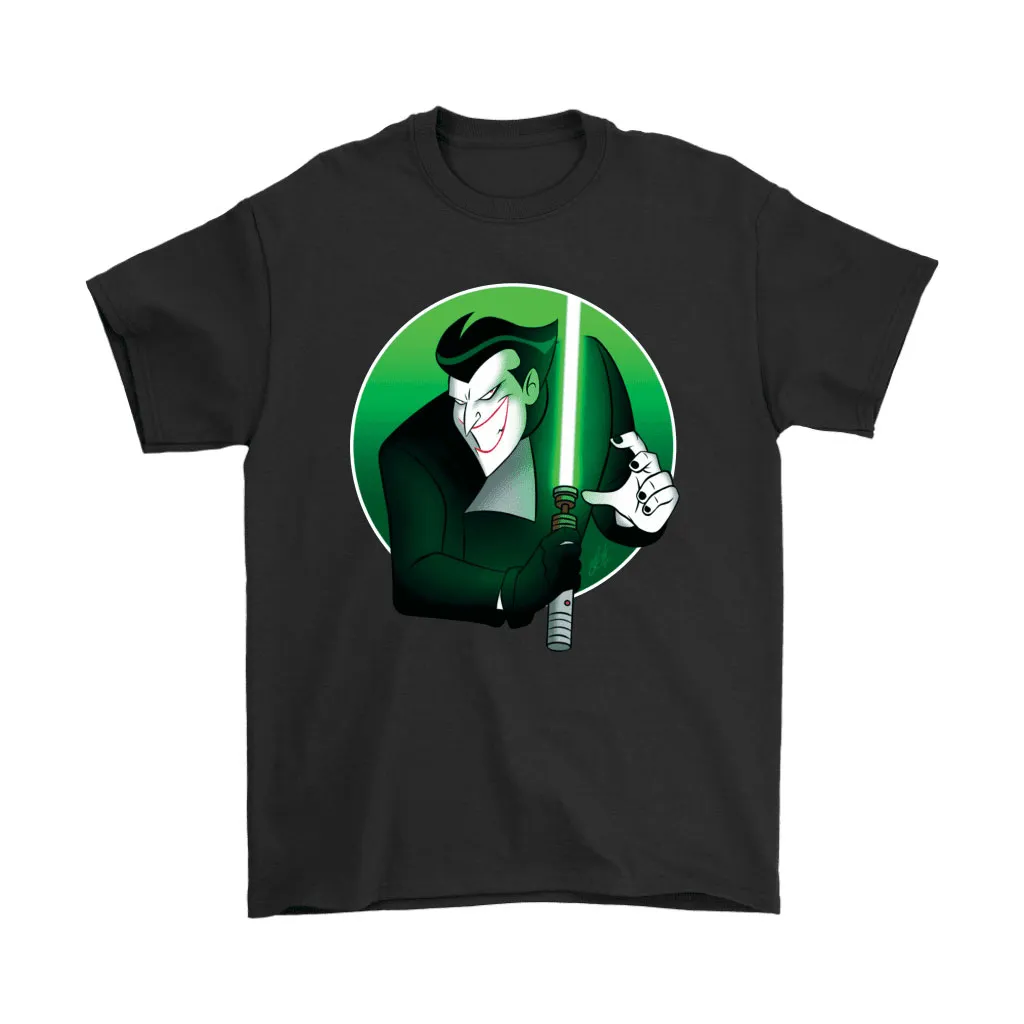 The Joker With Jedi Lightsaber Star Wars Unisex T-Shirt, Hoodie, Sweatshirt