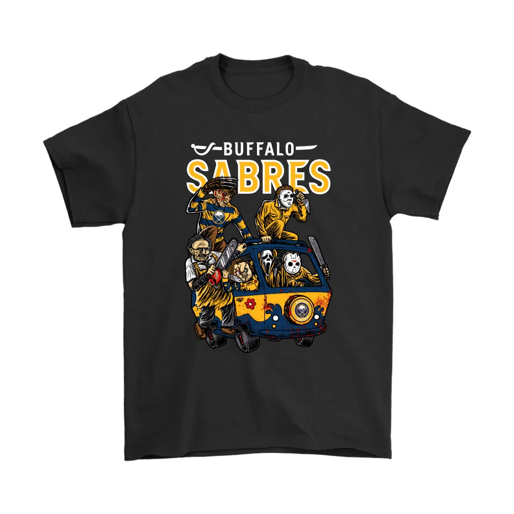 The Killers Club Buffalo Sabres Horror Nhl Hockey Unisex T-Shirt, Hoodie, Sweatshirt