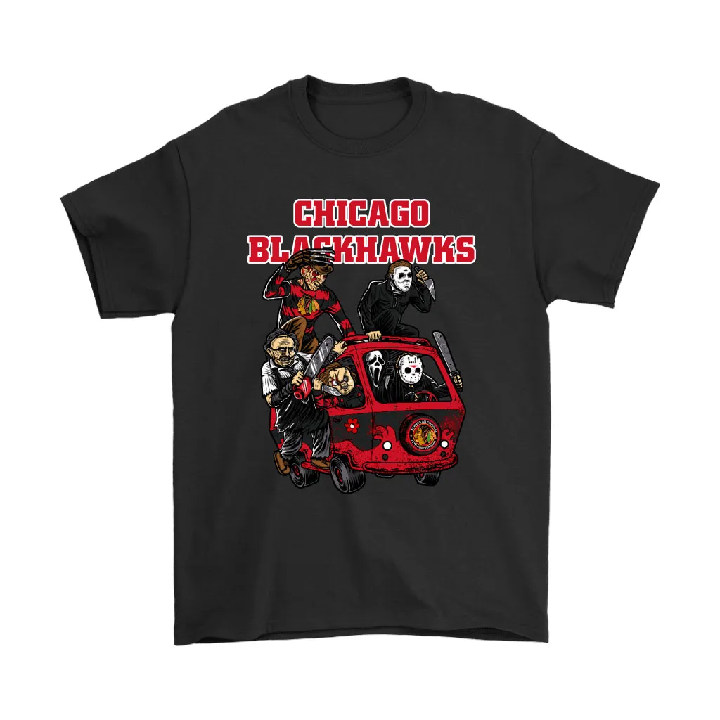 The Killers Club Chicago Blackhawks Horror Nhl Hockey Unisex T-Shirt, Hoodie, Sweatshirt