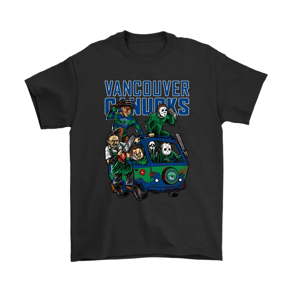 The Killers Club Vancouver Canucks Horror Nhl Hockey Unisex T-Shirt, Hoodie, Sweatshirt