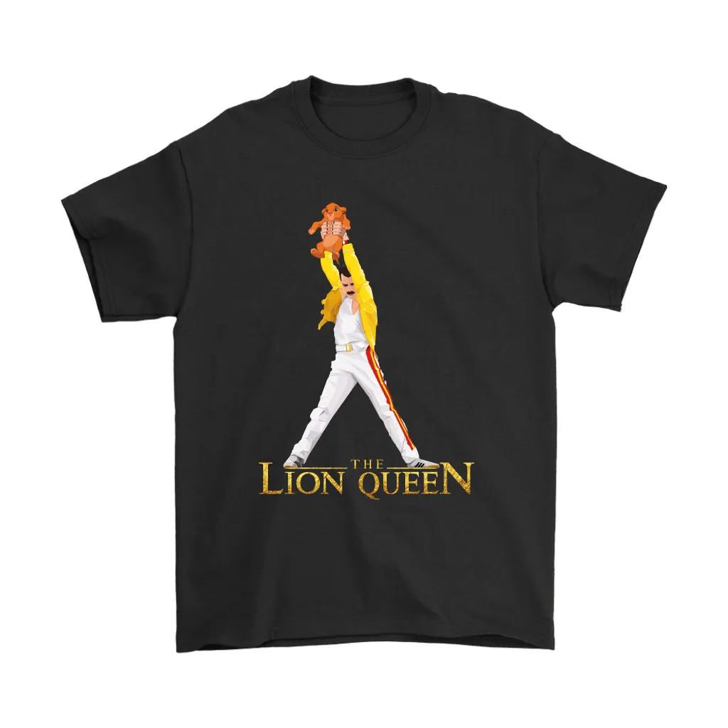 The Lion Queen Freddie Mercury And Simba Lion King Unisex T-Shirt, Hoodie, Sweatshirt