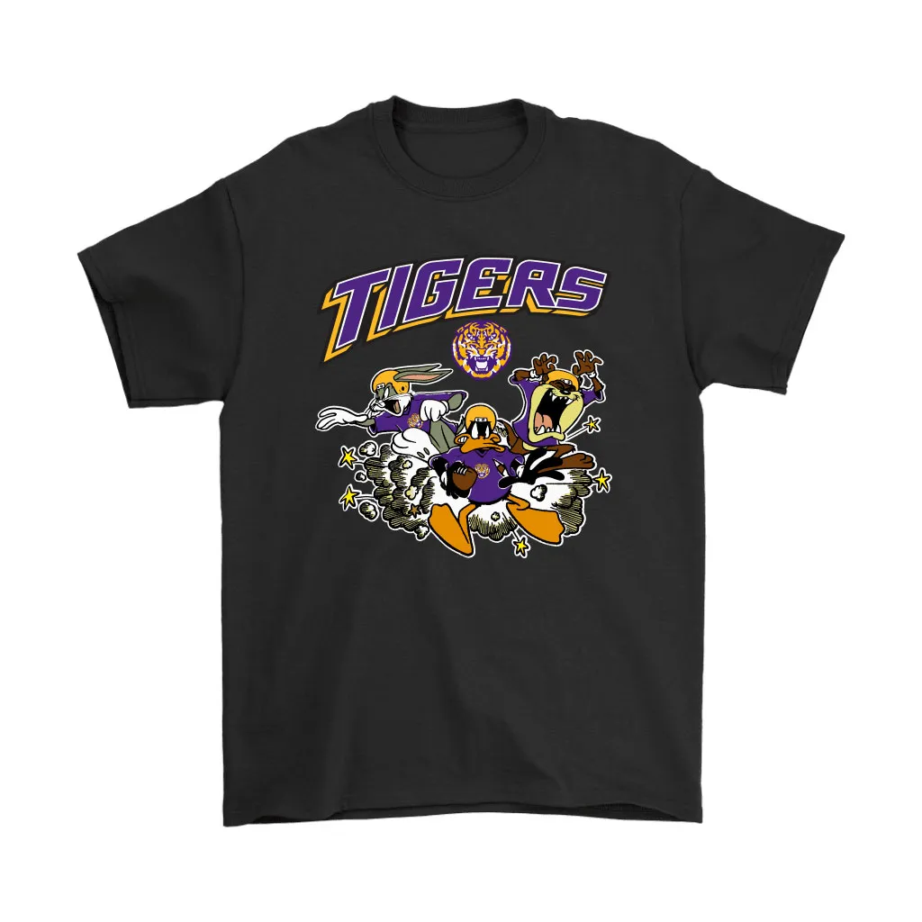 The Looney Tunes Football Team Lsu Tigers Ncaa Unisex T-Shirt, Hoodie, Sweatshirt