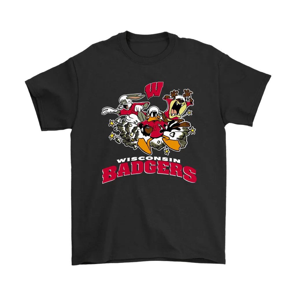 The Looney Tunes Football Team Wisconsin Badgers Ncaa Unisex T-Shirt, Hoodie, Sweatshirt