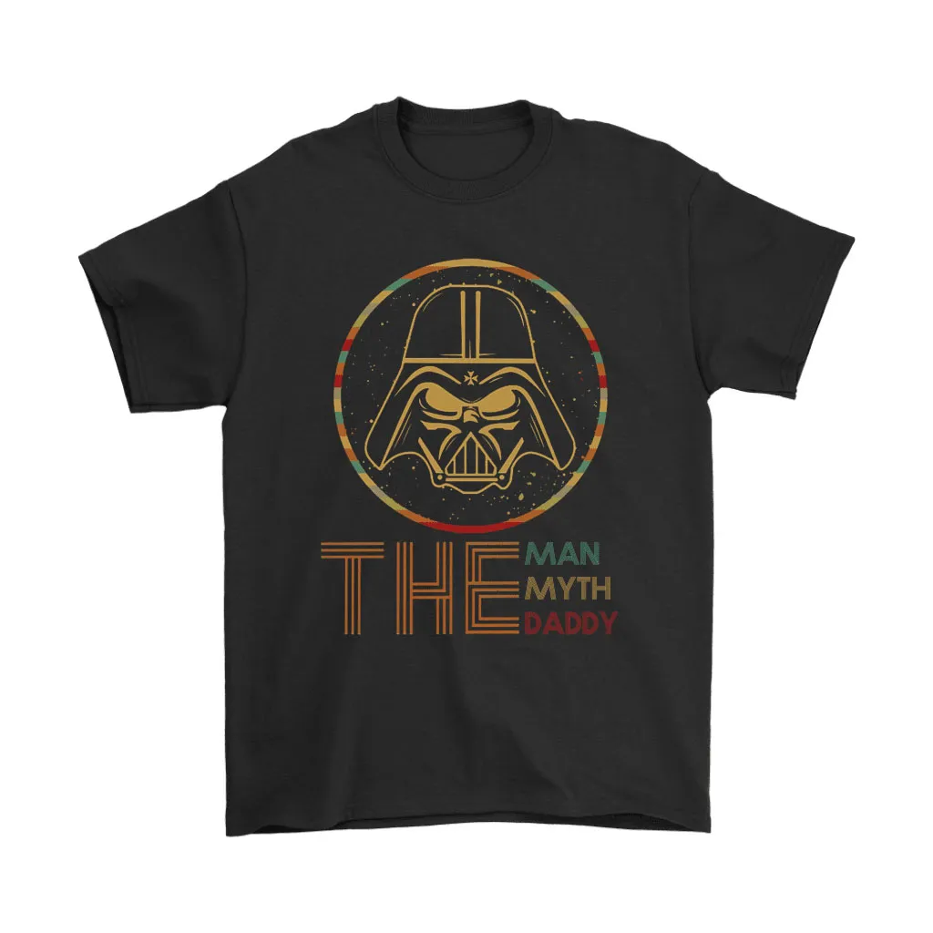 The Man The Myth The Daddy Darth Vader Father Retro Unisex T-Shirt, Hoodie, Sweatshirt