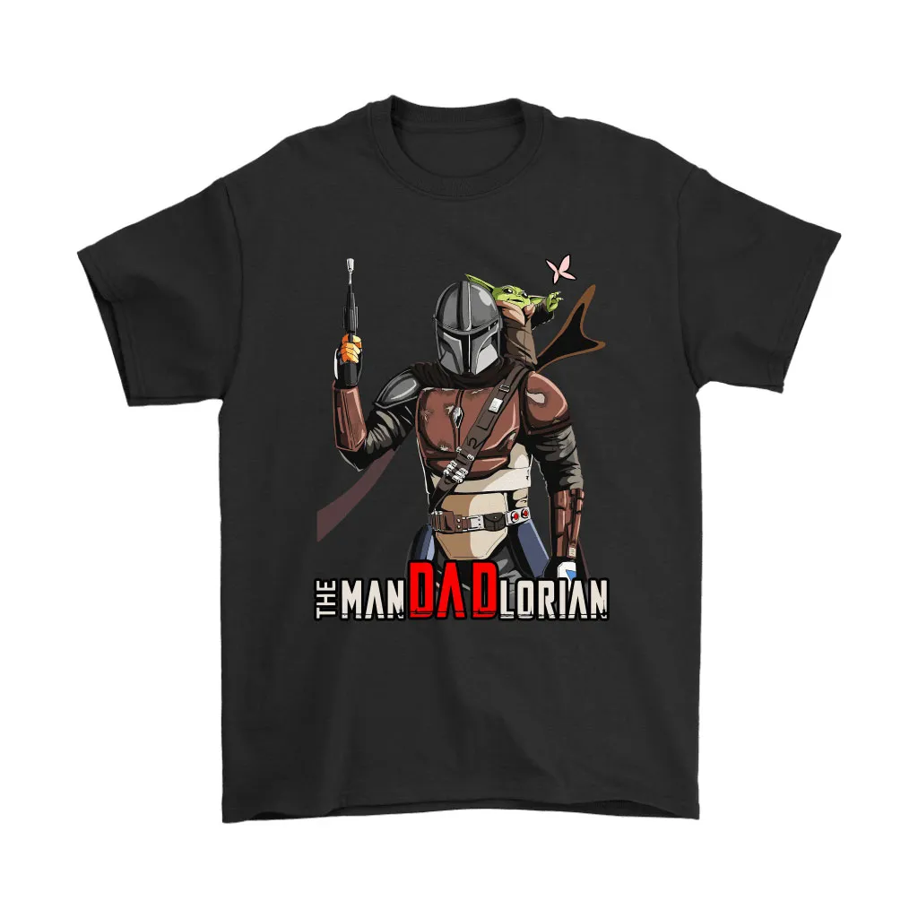 The Mandadlorian Baby Yoda Mandalorian Father Star Wars Unisex T-Shirt, Hoodie, Sweatshirt