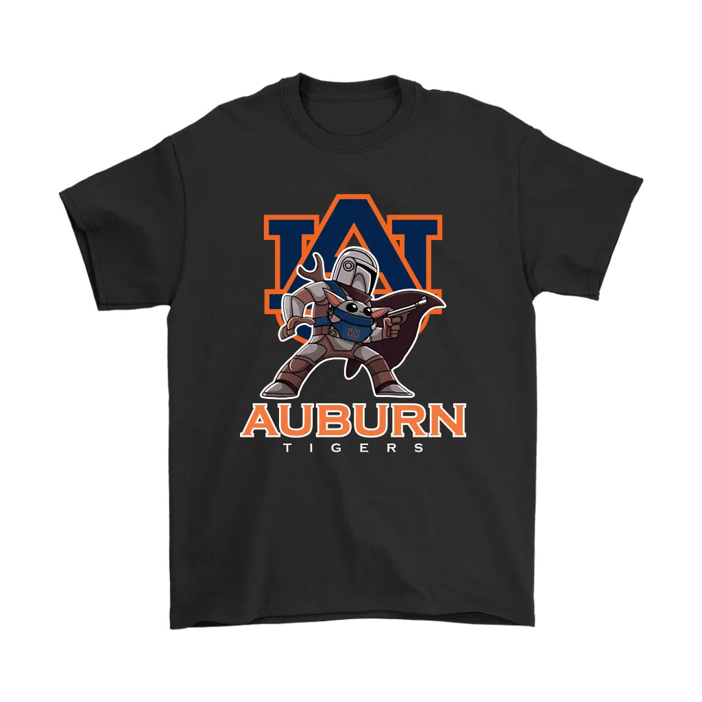 The Mandalorian Baby Yoda Auburn Tigers Ncaa Unisex T-Shirt, Hoodie, Sweatshirt