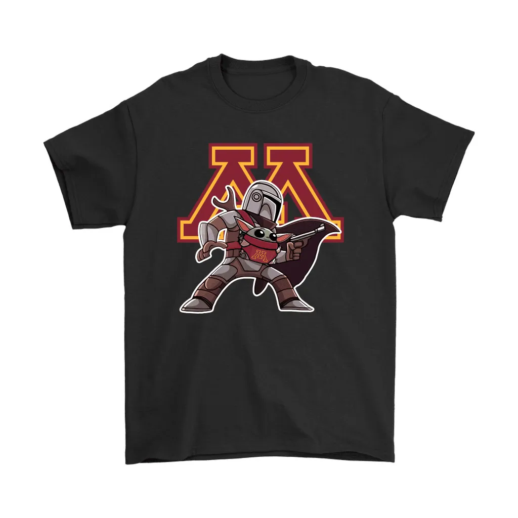 The Mandalorian Baby Yoda Minnesota Golden Gophers Ncaa Unisex T-Shirt, Hoodie, Sweatshirt