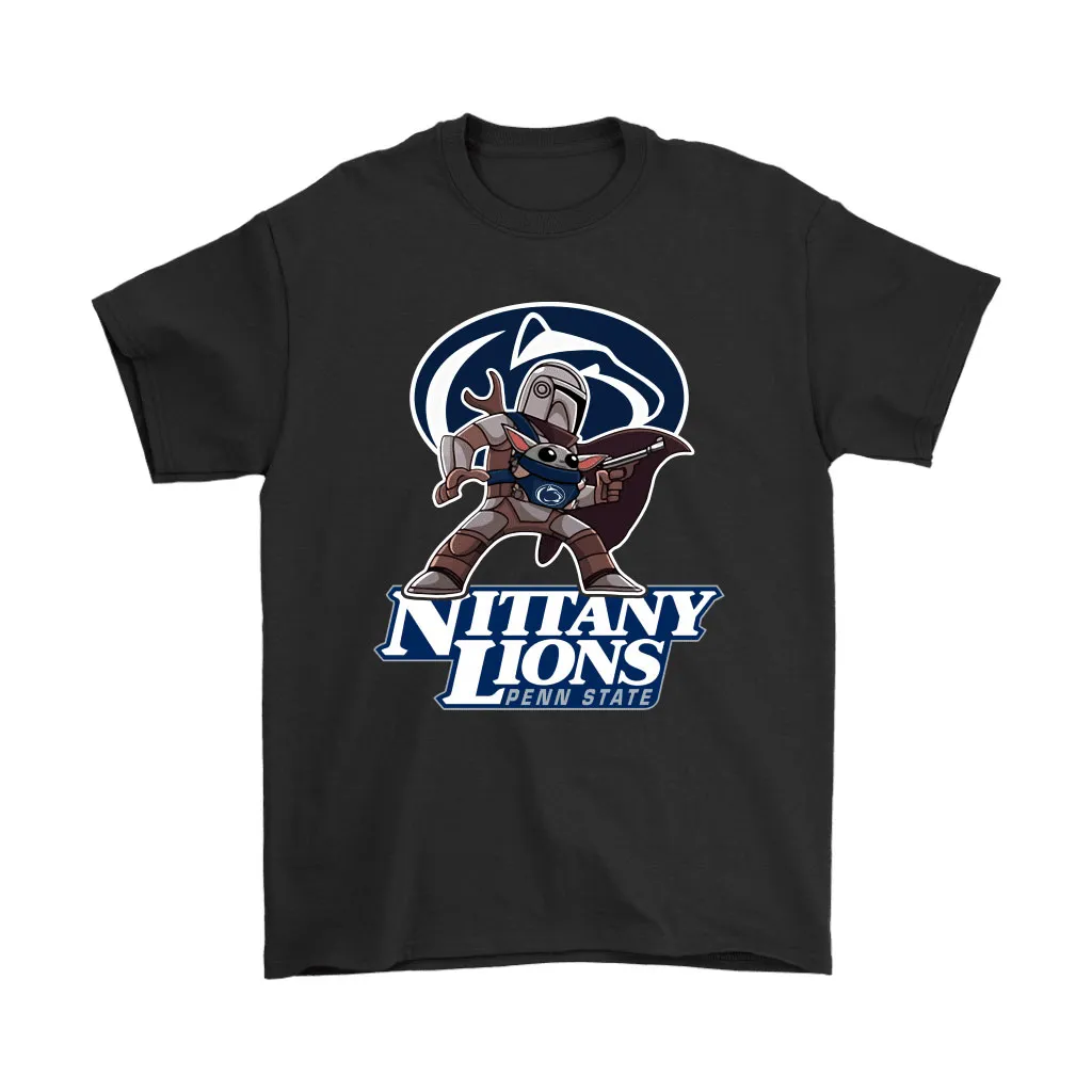 The Mandalorian Baby Yoda Penn State Nittany Lions Ncaa Unisex T-Shirt, Hoodie, Sweatshirt