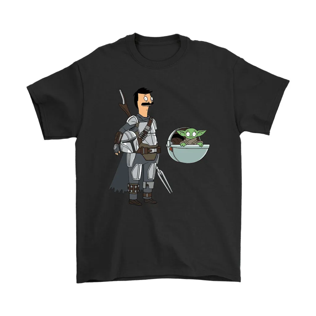 The Mandalorian Bob Belcher And Baby Yoda Star Wars Unisex T-Shirt, Hoodie, Sweatshirt