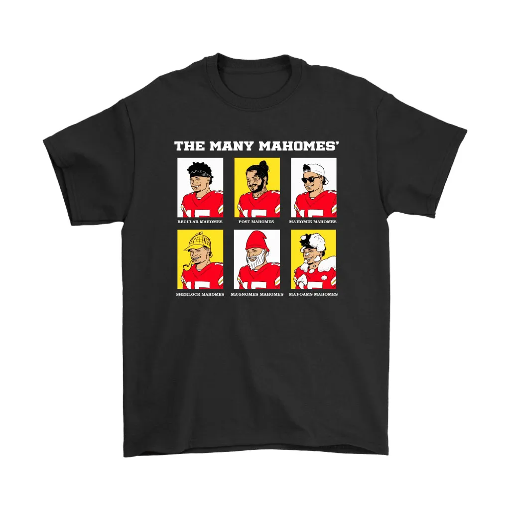 The Many Mahomes Regular Patrick Mahomes Post Mahomie Unisex T-Shirt, Hoodie, Sweatshirt