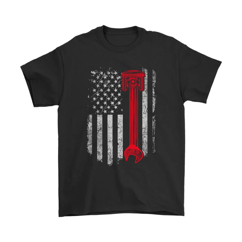 The Mechanician American Flag Unisex T-Shirt, Hoodie, Sweatshirt