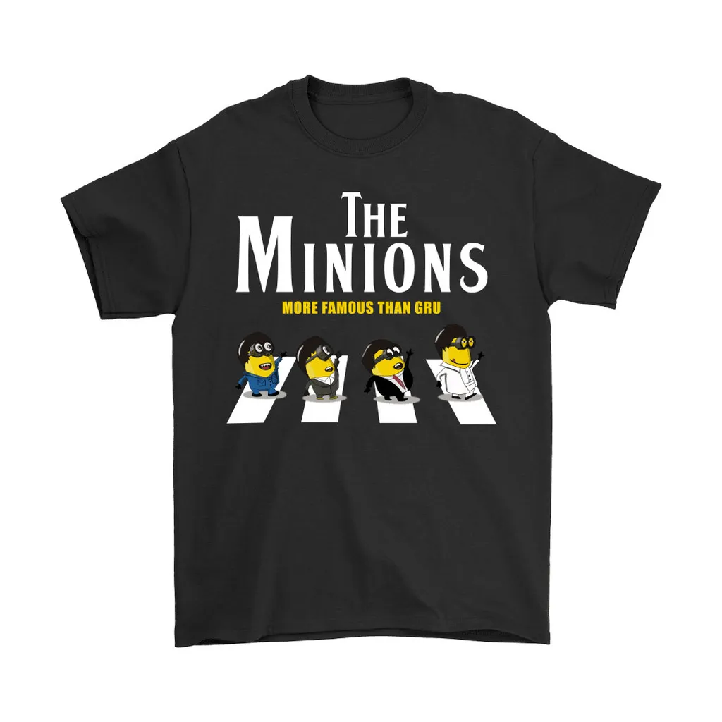 The Minions More Famous Than Gru Despicable Me Unisex T-Shirt, Hoodie, Sweatshirt