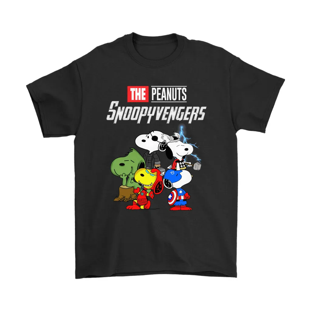 The Peanuts Snoopyvengers Avengers Snoopy Mashup Unisex T-Shirt, Hoodie, Sweatshirt