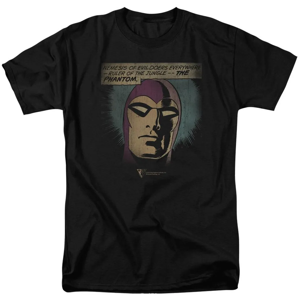 The Phantom Evildoers Beware Mens T Shirt Black