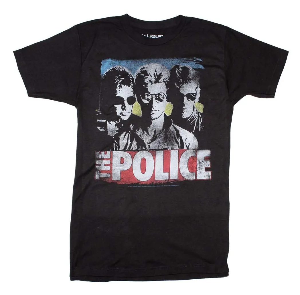 The Police Greatest Hits Mens T Shirt