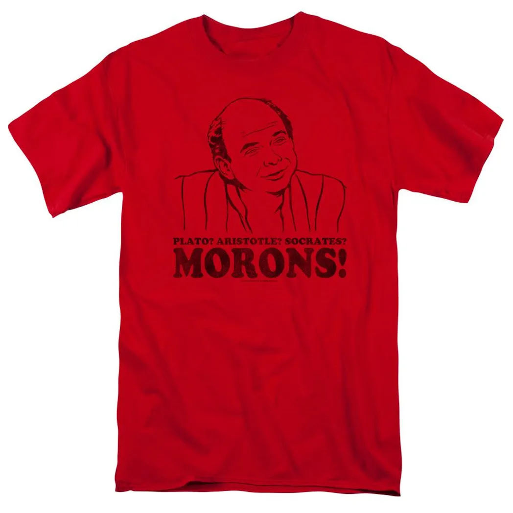 The Princess Bride Morons Mens T Shirt Red