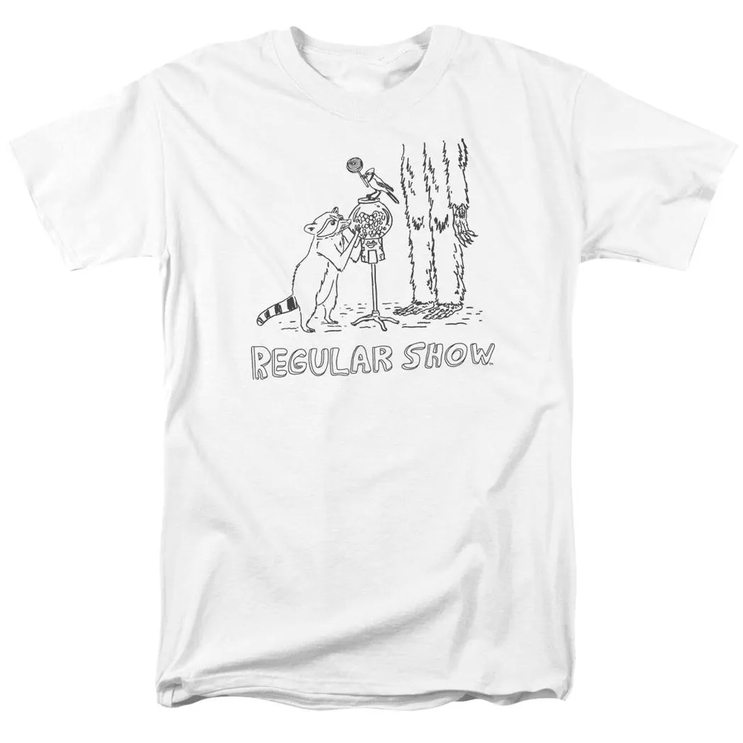 The Regular Show Tattoo Art Mens T Shirt White