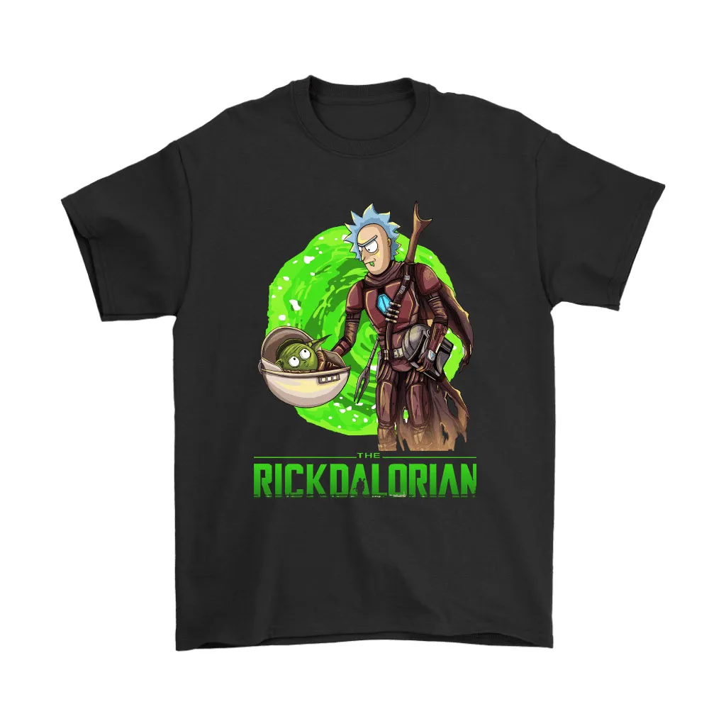 The Rickdalorian Rick Sanchez Baby Yoda Rick Morty Unisex T-Shirt, Hoodie, Sweatshirt