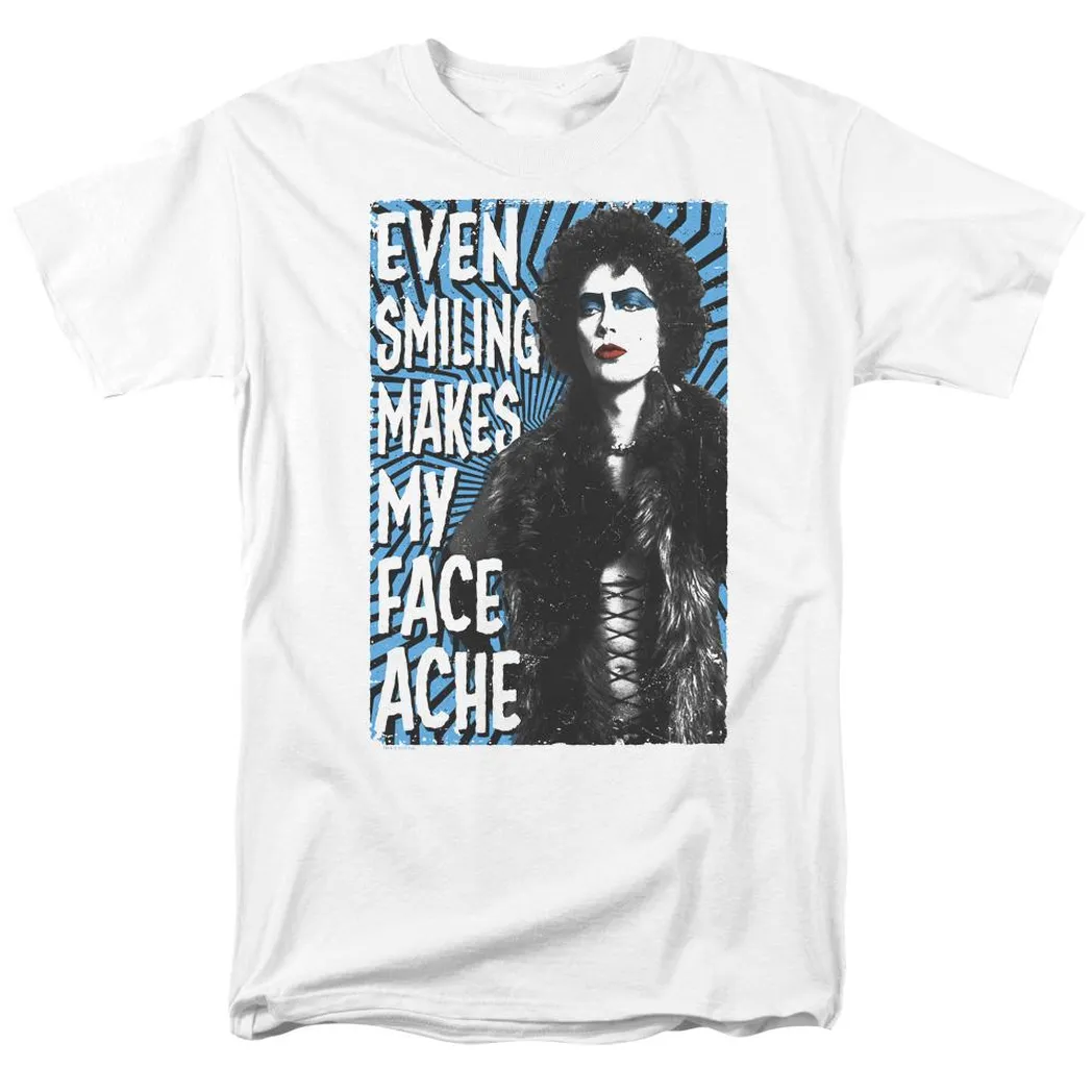 The Rocky Horror Picture Show Face Ache Mens T Shirt White