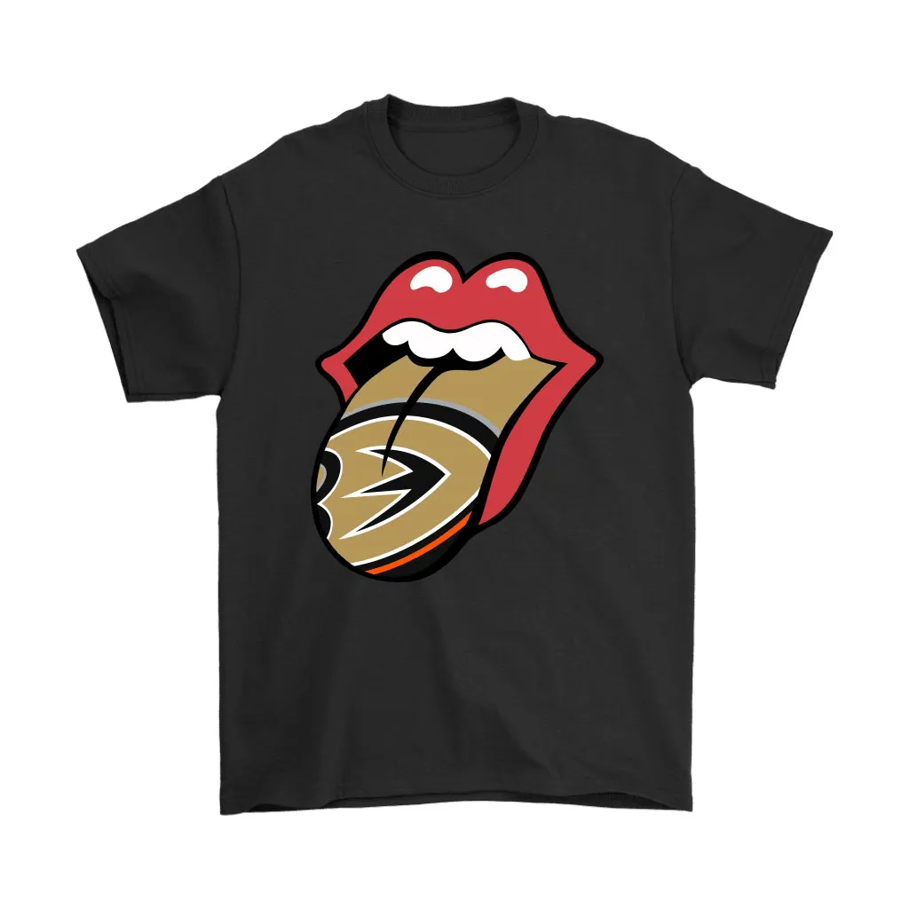 The Rolling Stones Logo X Anaheim Ducks Mashup Nhl Unisex T-Shirt, Hoodie, Sweatshirt