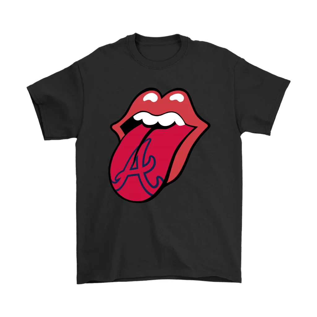 The Rolling Stones Logo X Atlanta Braves Mashup Mlb Unisex T-Shirt, Hoodie, Sweatshirt