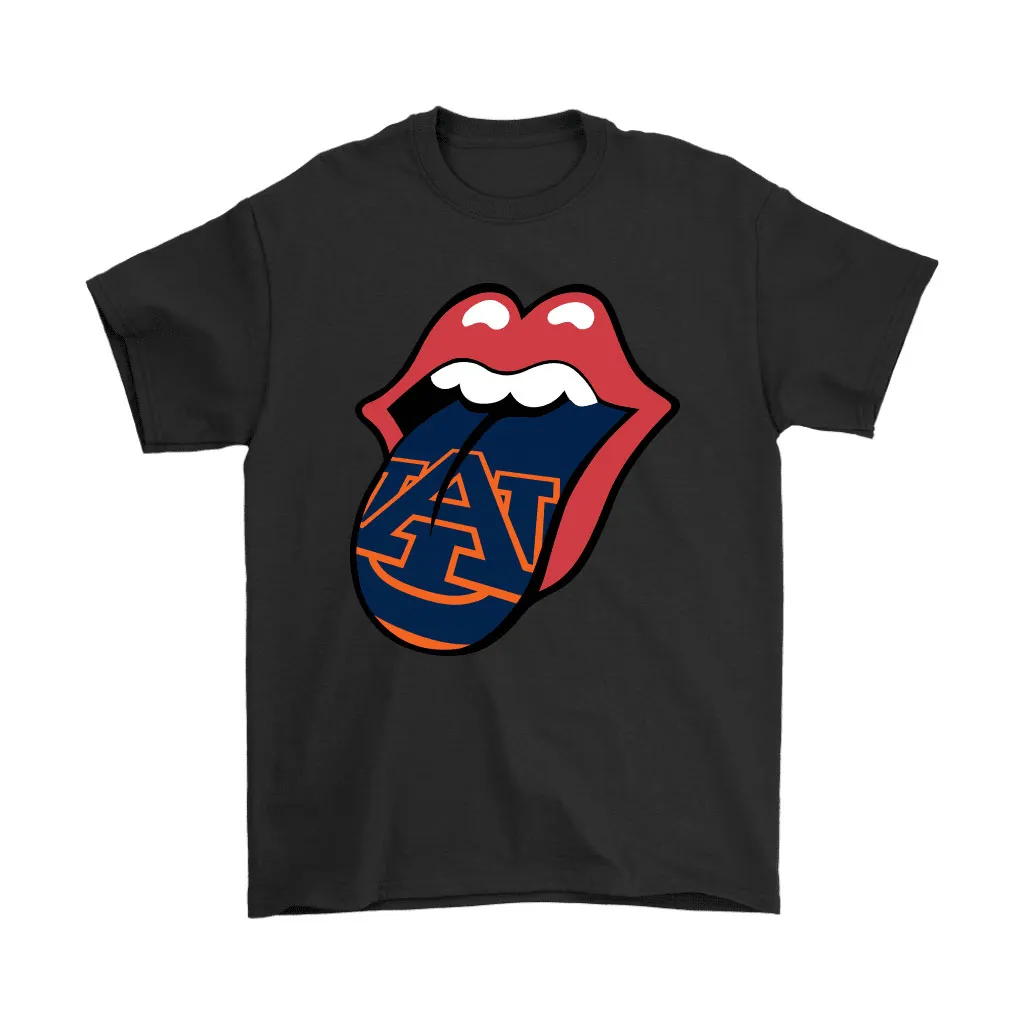 The Rolling Stones Logo X Auburn Tigers Mashup Ncaa Unisex T-Shirt, Hoodie, Sweatshirt