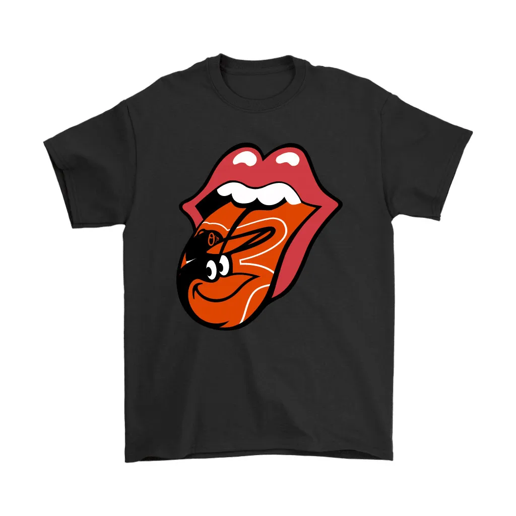 The Rolling Stones Logo X Baltimore Orioles Mashup Mlb Unisex T-Shirt, Hoodie, Sweatshirt