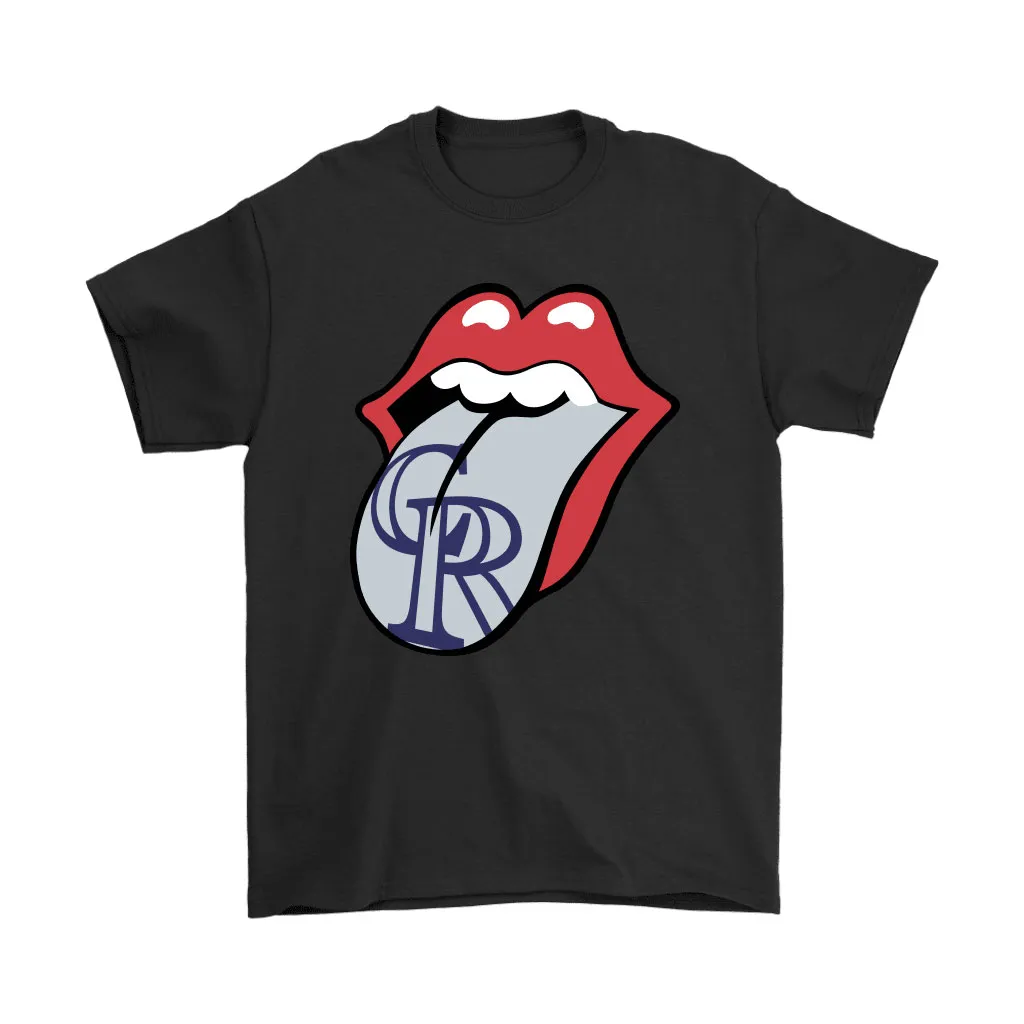 The Rolling Stones Logo X Colorado Rockies Mashup Mlb Unisex T-Shirt, Hoodie, Sweatshirt