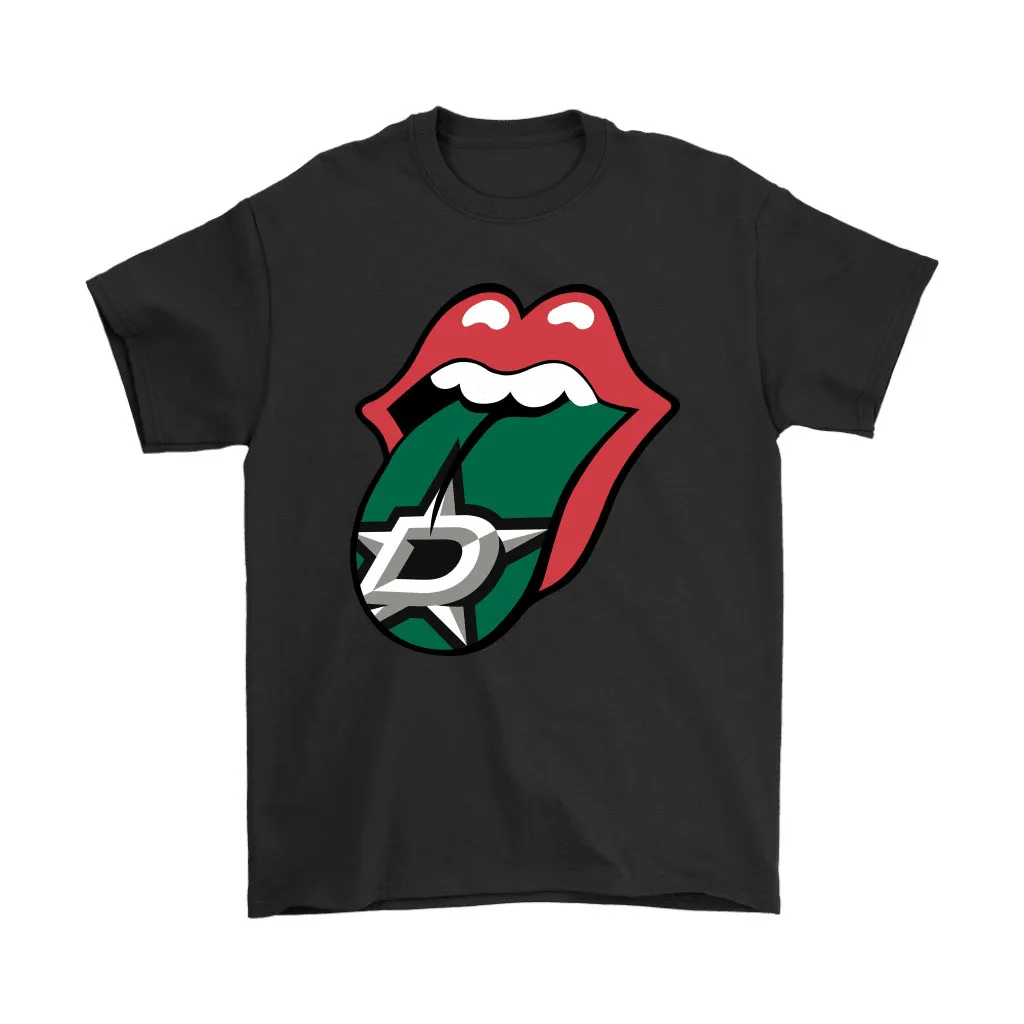 The Rolling Stones Logo X Dallas Stars Mashup Nhl Unisex T-Shirt, Hoodie, Sweatshirt