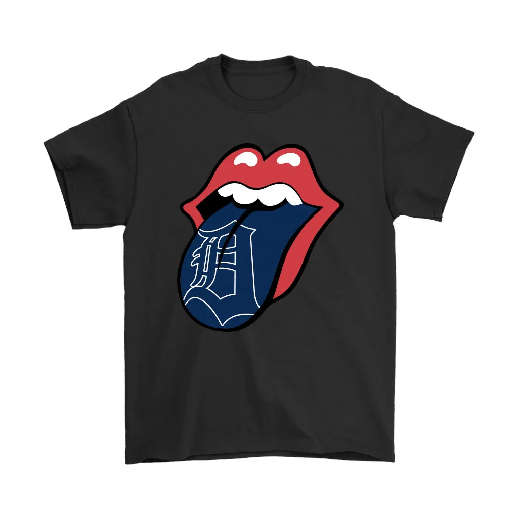 The Rolling Stones Logo X Detroit Tigers Mashup Mlb Unisex T-Shirt, Hoodie, Sweatshirt