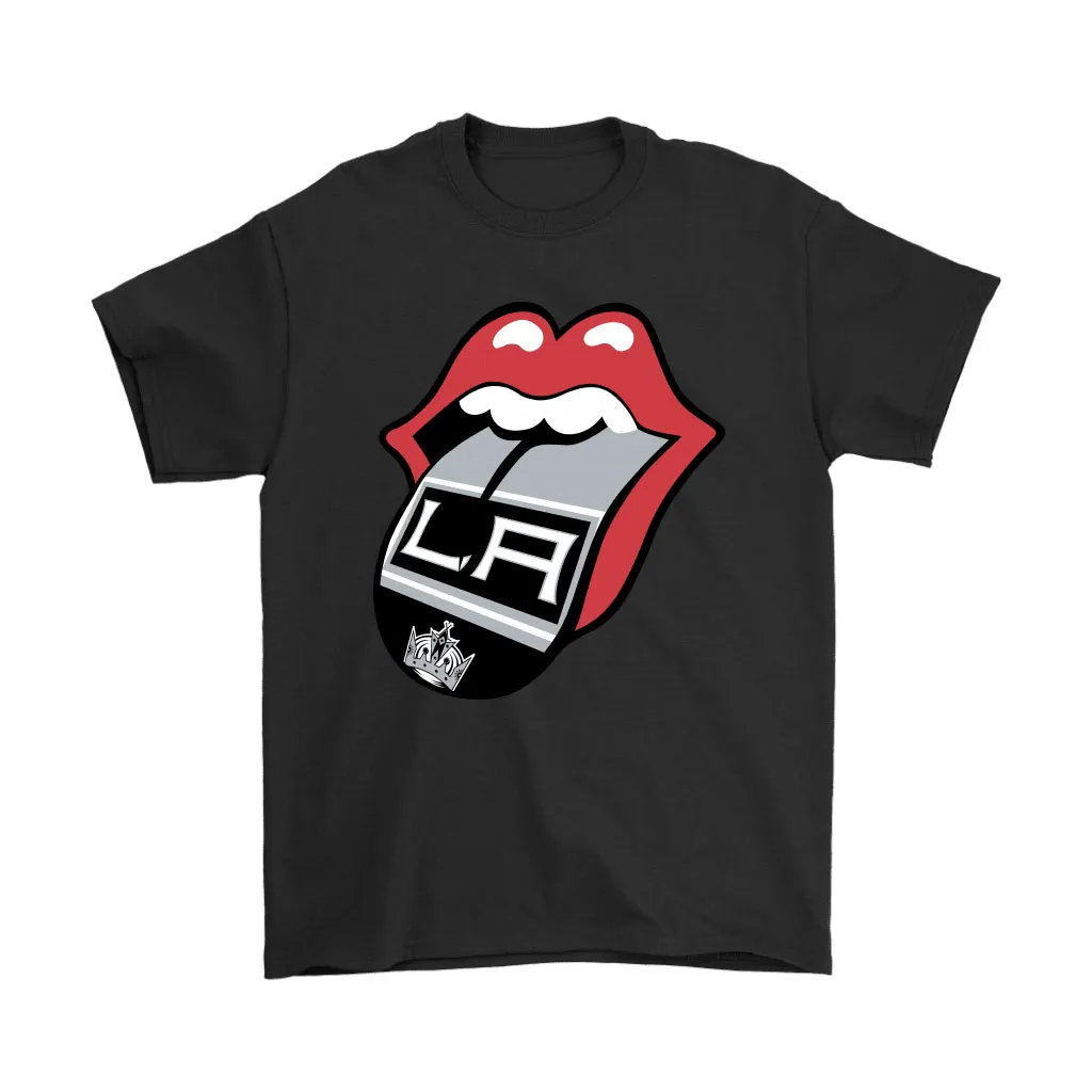 The Rolling Stones Logo X Los Angeles Kings Mashup Nhl Unisex T-Shirt, Hoodie, Sweatshirt