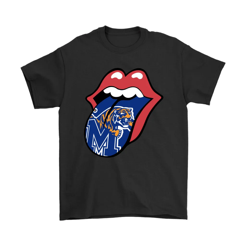 The Rolling Stones Logo X Memphis Tigers Mashup Ncaa Unisex T-Shirt, Hoodie, Sweatshirt