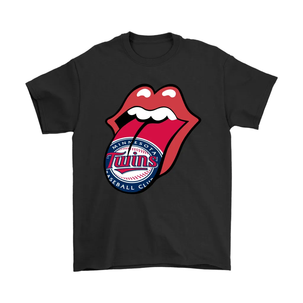 The Rolling Stones Logo X Minnesota Twins Mashup Mlb Unisex T-Shirt, Hoodie, Sweatshirt