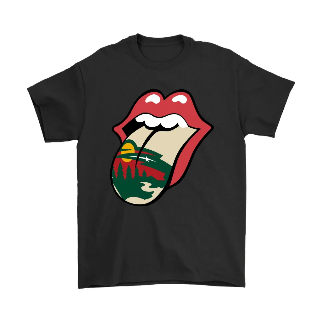 The Rolling Stones Logo X Minnesota Wild Mashup Nhl Unisex T-Shirt, Hoodie, Sweatshirt