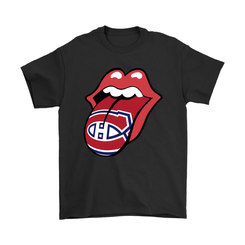 The Rolling Stones Logo X Montreal Canadiens Mashup Nhl Unisex T-Shirt, Hoodie, Sweatshirt