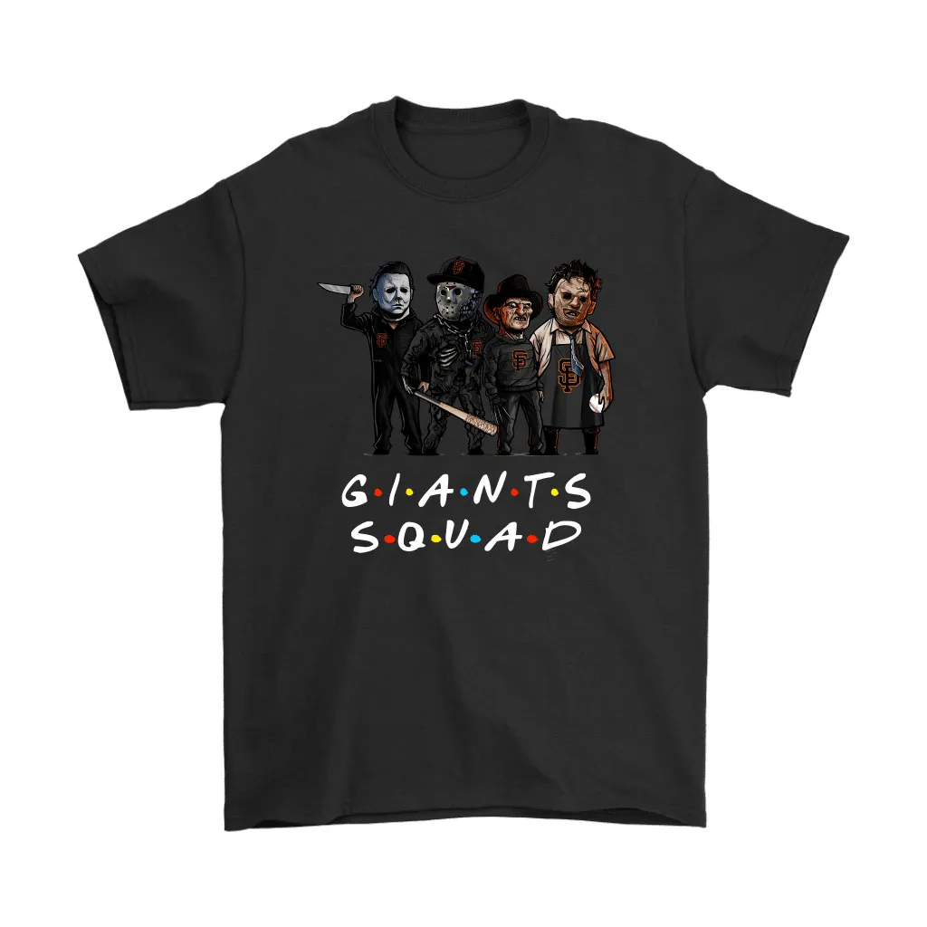 The San Francisco Giants Squad Horror Killers Friends Mlb Unisex T-Shirt, Hoodie, Sweatshirt