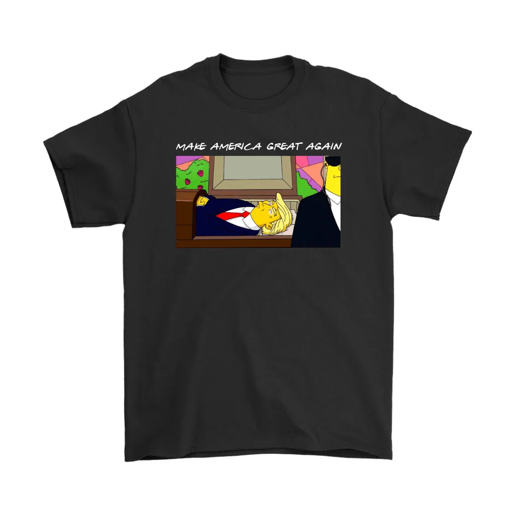 The Simpsons President Trump Funeral Unisex T-Shirt, Hoodie, Sweatshirt