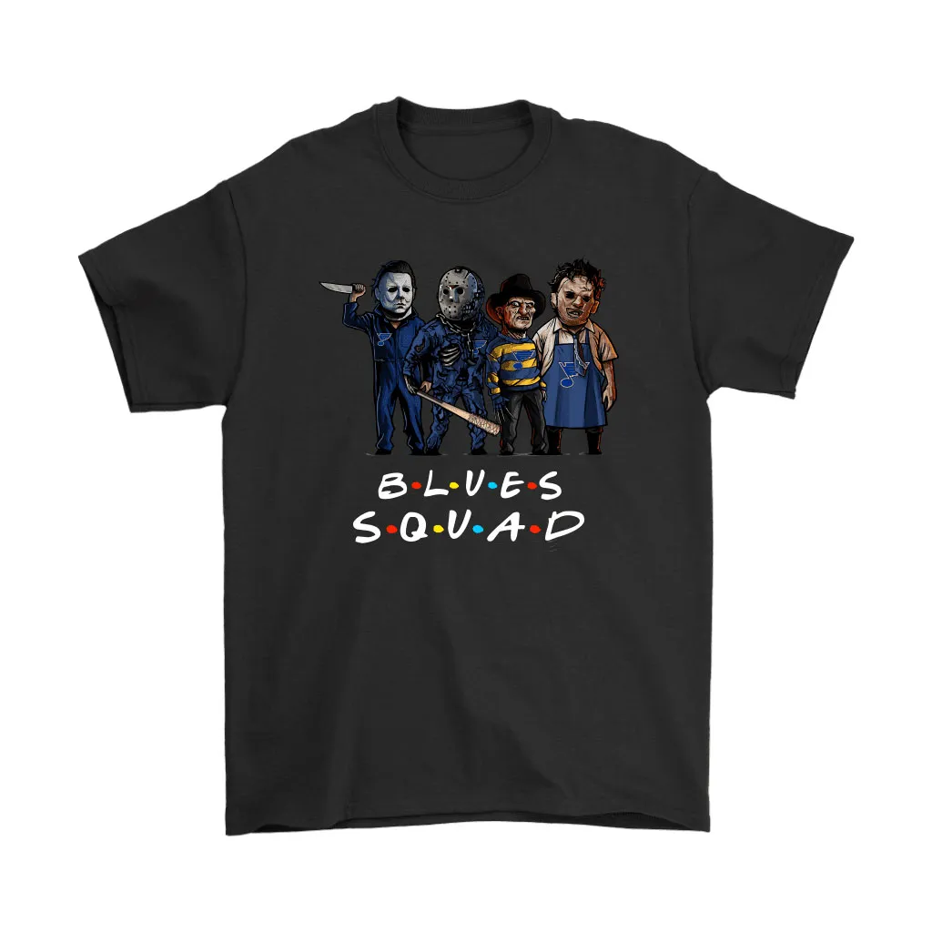 The St Louis Blues Squad Horror Killers Friends Nhl Unisex T-Shirt, Hoodie, Sweatshirt