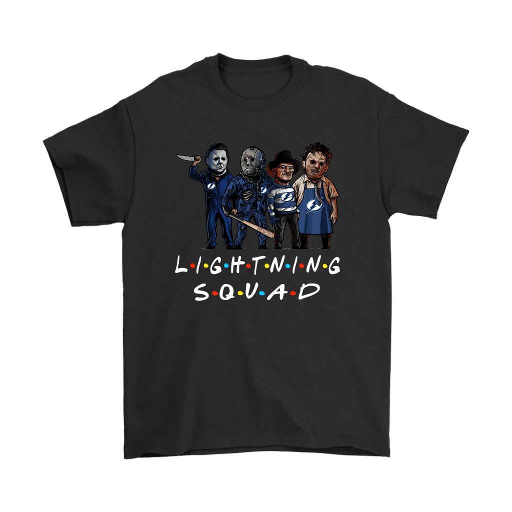 The Tampa Bay Lightning Squad Horror Killers Friends Nhl Unisex T-Shirt, Hoodie, Sweatshirt