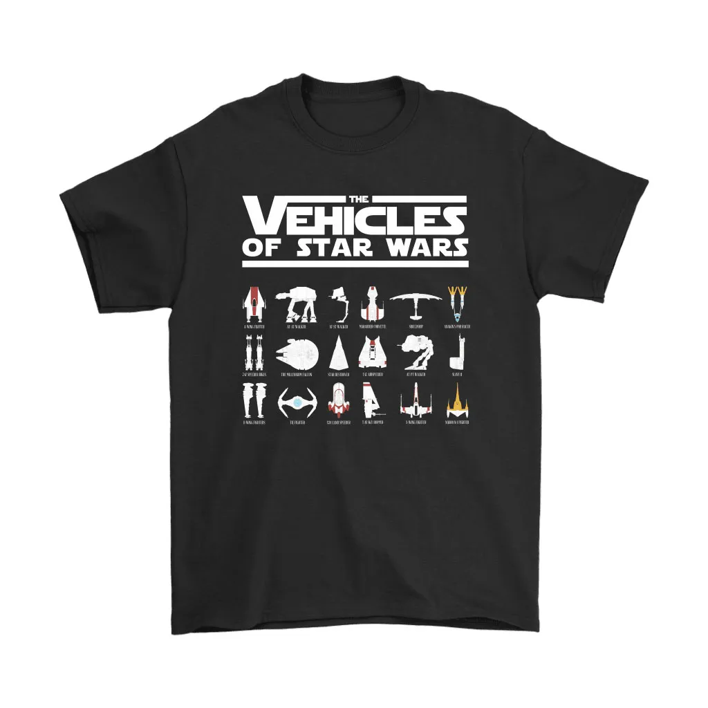 The Vehicles Of Star Wars Starships And Walkers Unisex T-Shirt, Hoodie, Sweatshirt