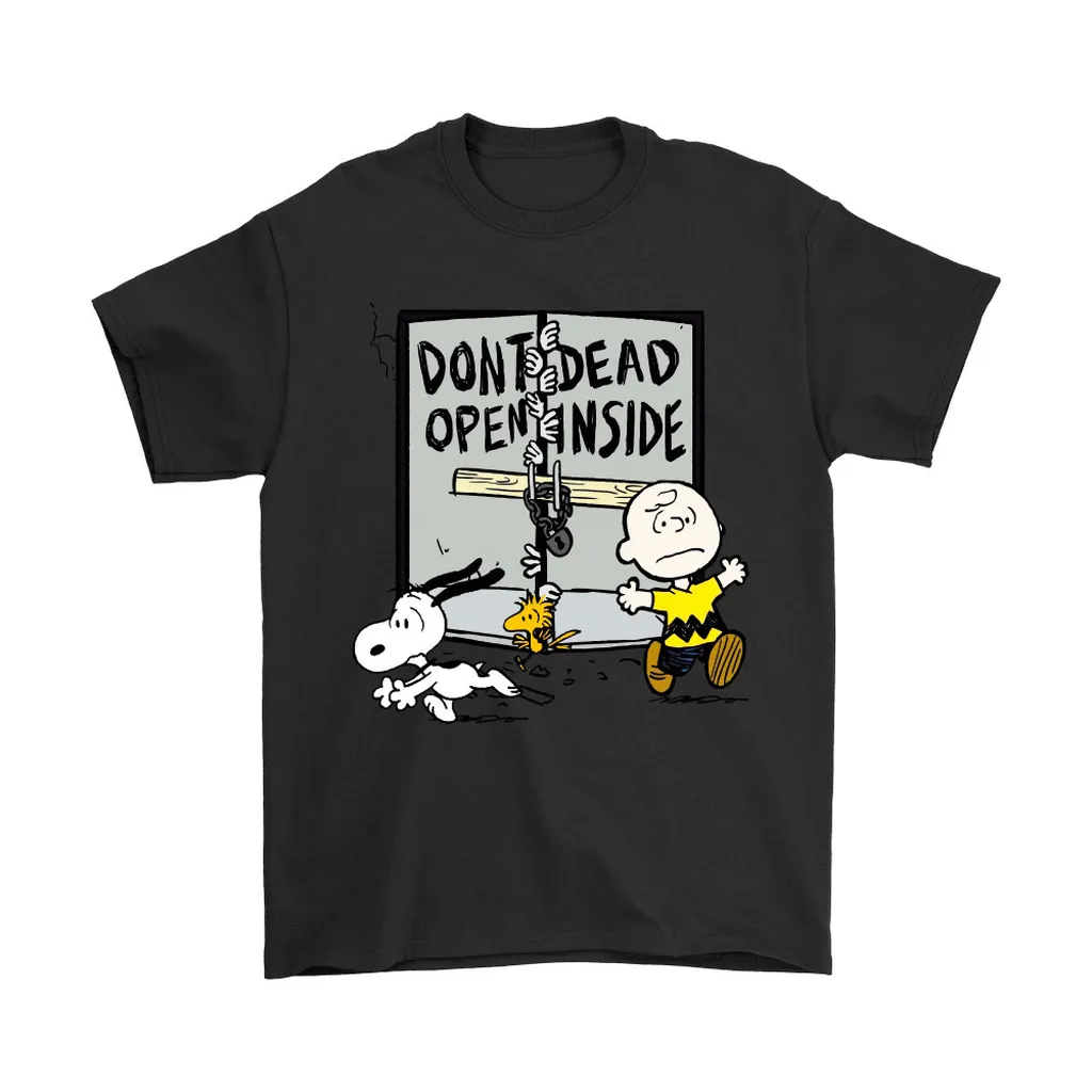 The Walking Dead Dont Open Dead Inside Snoopy Unisex T-Shirt, Hoodie, Sweatshirt