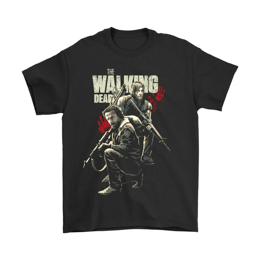 The Walking Dead Rick Grimes And Daryl Dixon Unisex T-Shirt, Hoodie, Sweatshirt